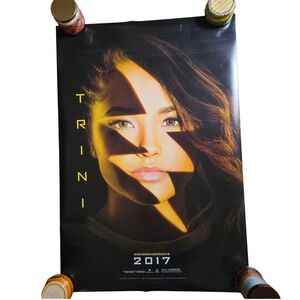 Power Rangers 2017 Original Advance Movie Poster 27x40 Becky G Trini‎ D/S